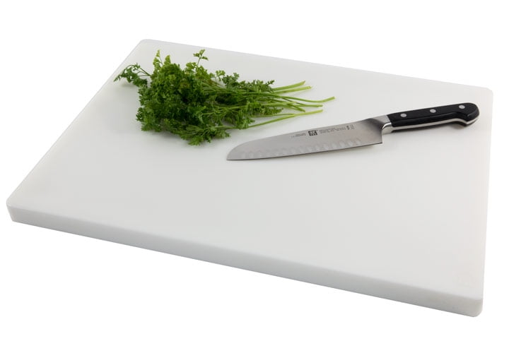 Winco Cutting Board, 12 by 18 by 1Inch, White