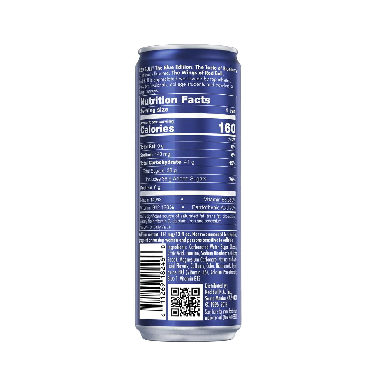 red bull can label