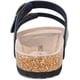 thumbnail image 5 of Sandalias planas informales de corcho para hombre con hebilla de 2 correas, sandalias Arizona de corcho de cuero para hombre Xemadio CJWUS-4676, 5 of 7