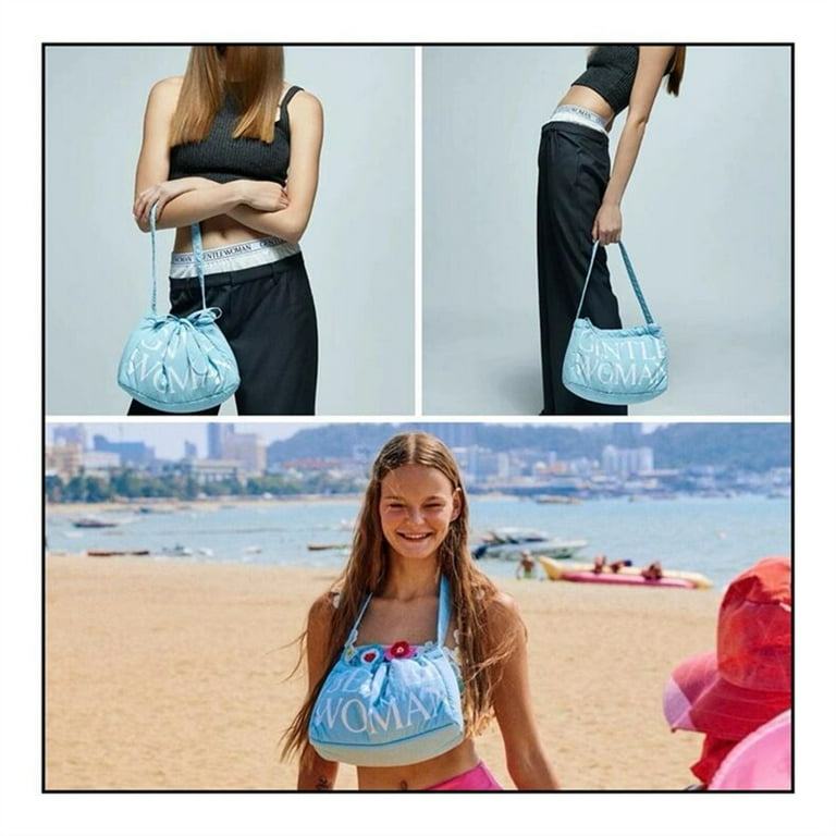 【Gentlewoman】Dumpling バッグ : Blue Butterfly Gentlewoman Dumpling Bag, Blue Butterfly - Walmart.com