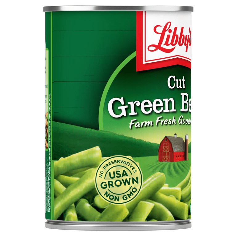 Libby's Canned Cut Green Beans, 14.5 oz Can - Walmart.com