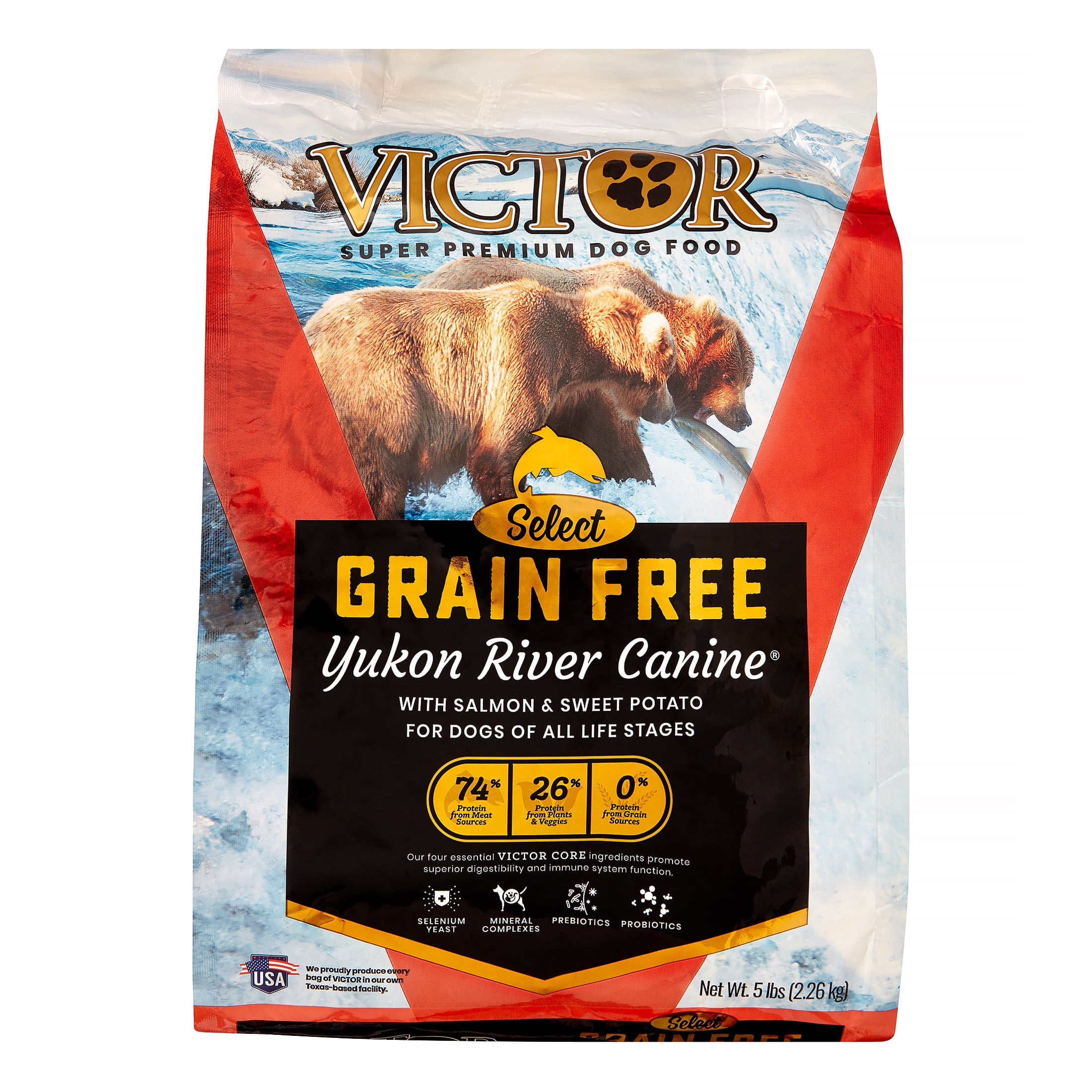 victor yukon river dog food