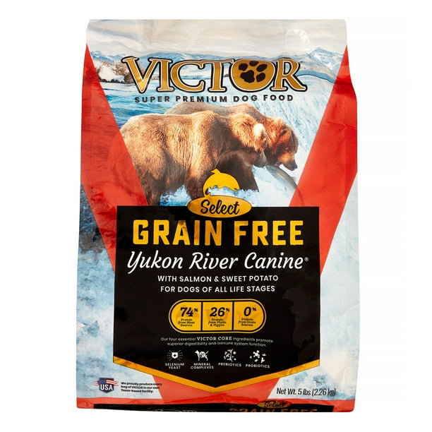 Victor GrainFree Yukon River Dry Dog Food, 5 lb