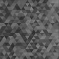 thumbnail image 1 of Ahgly Company Machine Washable Indoor Square Transitional Sonic Silver Gray Area Rugs, 8' Square, 1 of 7