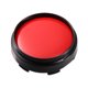 thumbnail image 5 of 66mm Diámetro 6 Clips Coche Rueda Centro Cubo Tapas con Rojo Calcomanía Negro - 4uds, 5 of 6
