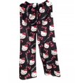 thumbnail image 1 of TecknadHelloKittyFlanellPyjamasPlyschochtjockisoleringspyjamasförkvinnor-Black-Pink, 1 of 1