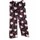 thumbnail image 1 of TecknadHelloKittyFlanellPyjamasPlyschochtjockisoleringspyjamasförkvinnor-Black-Pink, 1 of 1