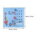 thumbnail image 2 of Baby Photography Cloth Soft Comfortable Cute Cartoon Pattern Exquisite Beautiful Newborn Monthly Blanket, 2 of 6