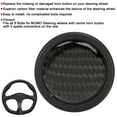thumbnail image 3 of Bouton de Klaxon de Volant de Voiture, Non Fading Durable Auto Pièces Modifiées pour 6 Volants, 3 of 8