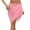Pink, variant on Borniu Mini Skirt Women's Vacation Beach Skirt Sunscreen Tassel Strap Half-length Skirt Summer Skirts
