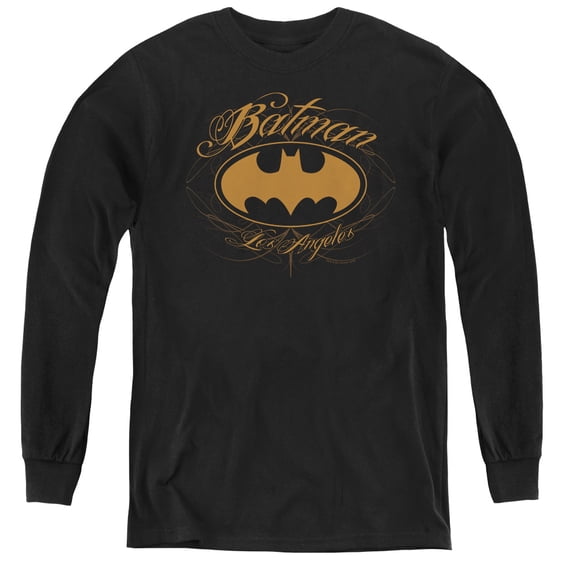 Batman - Batman La - Youth Long Sleeve Shirt - Medium
