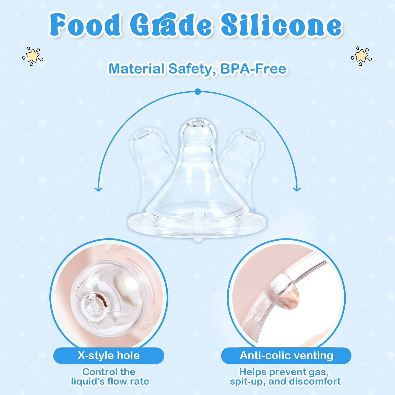 LittleForBig Adult Baby Bottle Ultra Printed Specialty Oversized Glass Feeding Baby Astros Pattern