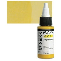 Golden High Flow Acrylics, 1 oz, Diarylide Yellow
