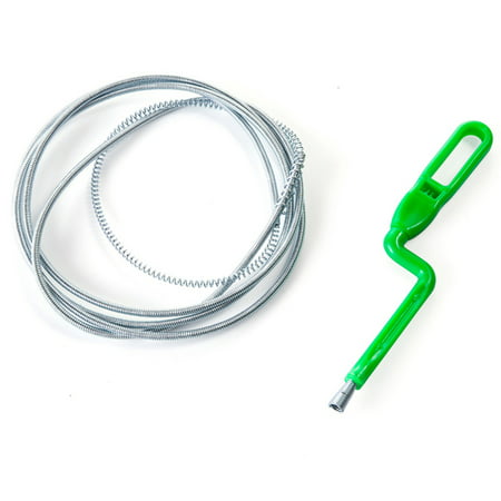 Unique drain cleaning tool Plastic Handle Steel Wire Snake pipe auger turbo snake drain removal hair Sink Cleaning Hook shower drain cleaner toilet clog remover (Best Drain Cleaner For Plastic Pipes)