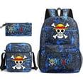 thumbnail image 1 of Lightning Pet Backpack Three Piece Set, Backpack Student Schoolbag, 1 of 3