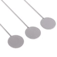 thumbnail image 3 of Agitadores de Bebidas Macarena Cocktail Swizzle Sticks Acero Inoxidable 6.8 Pulgadas Plata, 3 of 8