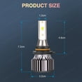 thumbnail image 3 of BMZONCC  For Toyota 4Runner 2003-2005 LED Headlight Bulbs Kit High/low Beam 9005+9006 V25, 3 of 12