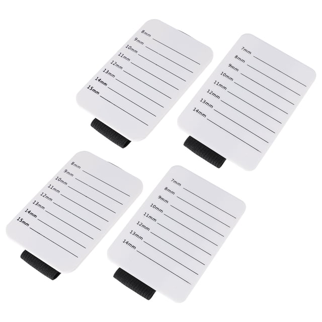 WHAMVOX 4 Pcs Extensions de Cils en Acrylique Angle Réglable pour Femmes pendant l'Application de Cils
