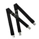 thumbnail image 2 of Tirantes para Hombre Fernando Tirantes de Moda con 4 Clips En Forma de X Negro, 2 of 8