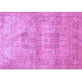 thumbnail image 1 of Ahgly Company Indoor Rectangle Persian Purple Traditional Area Rugs, 4' x 6', 1 of 4