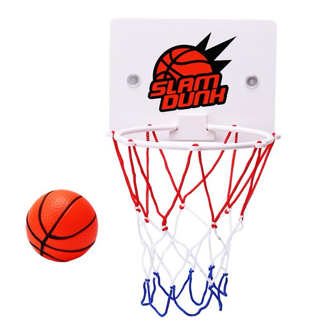 Niños Niños Mini Baloncesto Aro Juguetes Chupar Soporte montado en la pared con bomba Juguete deportivo