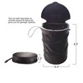 thumbnail image 5 of Car Garbage Can Universal Portable Trash Can Foldable Pop-up with Lid Travel Black, 5 of 5