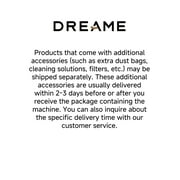 Dreame X50 Ultra White Cleaning Bundle, Robot Vacuum and Mop, Auto-Empty, Mop Self-Cleaning, 20KPa Suction, Obstacle Avoidance and 360° Navigation, Corner to Edge Deep Cleaning, Detangling Brush