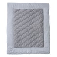 thumbnail image 4 of BabyFad Ensemble de Literie de Bassinette 9 Pcs en Minky Blanc, 4 of 6