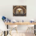 thumbnail image 5 of Fuzoiu Vintage Pattern Bald Eagle Print Canvas Wall Art for Bathrooms,Wall Decor for Bedroom,Framed Artwork for Wall,Modern Wall Decorations Prints Picture for Kitchen Home, 5 of 6