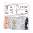 thumbnail image 3 of Miulika 70 Pieces Fuel Line Retainer Clips 61280 Durability 5/16" 3/8" for Ford, 3 of 9
