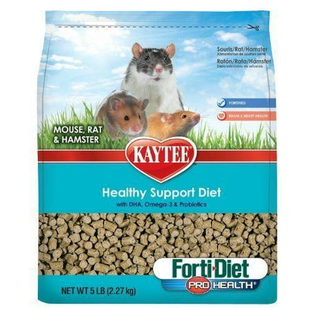 Kaytee Healthy Support Diet Food for Hamster & Gerbil, 3