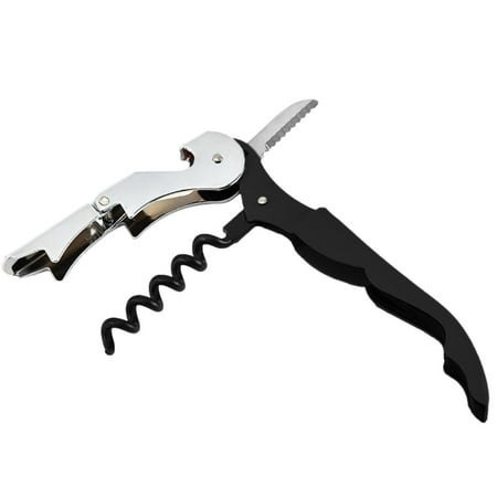 

Wine Key|Stainless Steel Cork Screwer Wine Opener With Foil Cutter|Heavy Duty Wine Openers Select Corkscrew For Restaurant Waiters Sommelier Bartenders