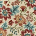 thumbnail image 2 of Mainstays Farmhouse Oversized Floral Cream Indoor Accent Rug, 1'8"x2'10", 2 of 7