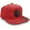 Red, variant on GYMISH Lifestyle Weightplate Men's Workout Hat with Laser-Vented Design in Various Colors