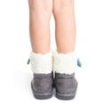 thumbnail image 3 of Boys Winter Cozy Sherpa Lined Boots Girls Animal Snow Shoes,Charcoal Size13, 3 of 4