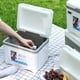 thumbnail image 1 of Nevera portátil para almacenar hielo, hielera personal, pequeña, rígida, aislada, para pesca comercial, barbacoa, leche, 1 of 8