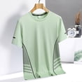 thumbnail image 3 of Uootdi Women's Workout Tops Short Sleeve Mesh Panel Breathable Tops Training Soft Lightweight Gym Tops Gift, 3 of 5
