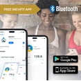 thumbnail image 5 of INEVIFIT Smart Premium Bathroom Scale with Bluetooth and Free Tracking INEVIFIT APP - Black, 5 of 8