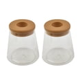 thumbnail image 1 of 2 Pcs Automatic Absorption Clear Flower Pot for No Soil To Grow Small Potted Plants, 1 of 9