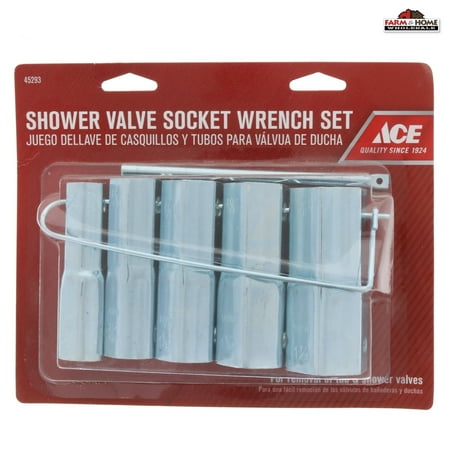 

Shower Valve Socket Wrench Set 5pc ~ New