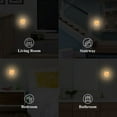 thumbnail image 5 of Yayeee LED Night Lights with Motion Detectors Auto Dusk to Dawn Light Sensors, 2 Pack, Large Pink Stars, 5 of 7
