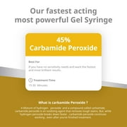 Opalescence 45% Gel Syringes Teeth Whitening Treatment (12 Units) Mint Refill Kit Carbamide Peroxide