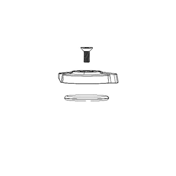 RockShox Remote Knob Kit for SID Rush RL, 11.4018.082.034