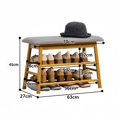 thumbnail image 4 of SOCE005 - Tabouret Nordique pour Chaussures-70 x 27 x 45cm, 4 of 4