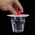 thumbnail image 5 of Tapas de taza de silicona antipolvo tapa de taza para beber resistente al frío/calor para oficina en casa, 5 of 5