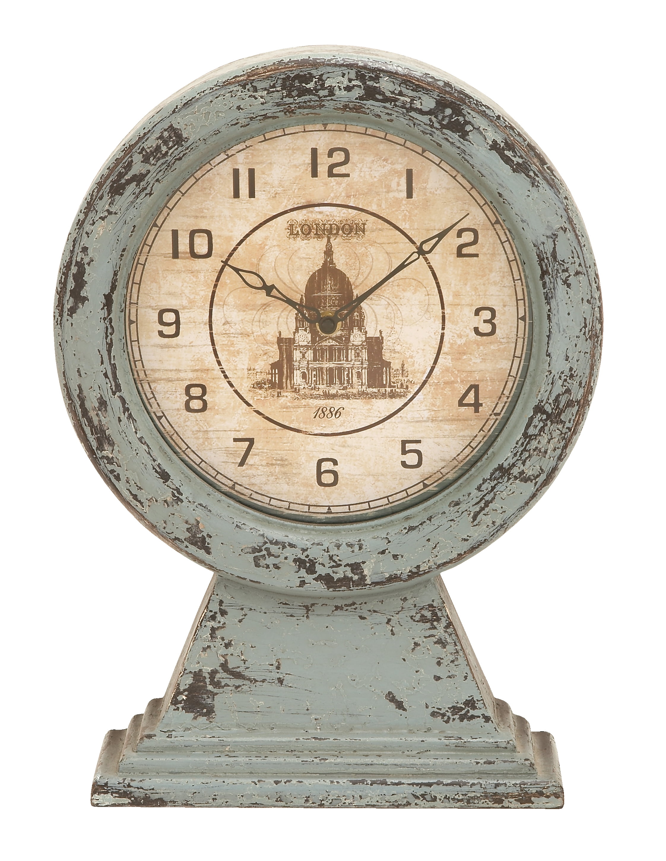 Old Look LonDon'themed Table Top Clock