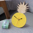 thumbnail image 4 of Reloj de pared de estilo nórdico con diseño de frutas de Lemononstore, silencioso, de madera, para decoración de mesa, sala de estar y hogar., 4 of 4