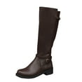 thumbnail image 2 of POROPL Boots for Women Mid Calf Zip Up Shoes,Boots for Women Size 9.5, 2 of 9