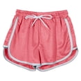thumbnail image 5 of Arlun Womens High Waist Workout Shorts for with Pockets Side Split Hem Athletic Running Yoga Shorts Comfortable Stretchy Breathable Casual Wear Pink XL, 5 of 5