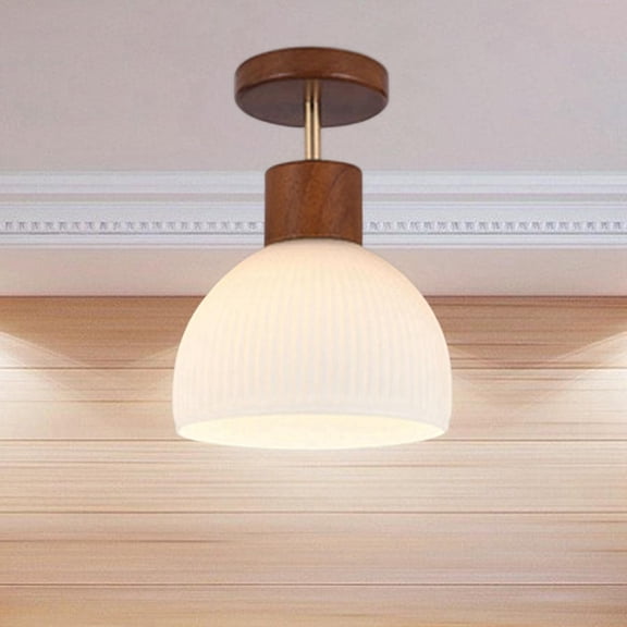 Lámparas de Techo Modernas, Lámpara Colgante de Madera, Lámpara de para Sala de Estar, Restaurante, Decoración, Oficina, , Interior Marron oscuro Colco Lámpara de techo